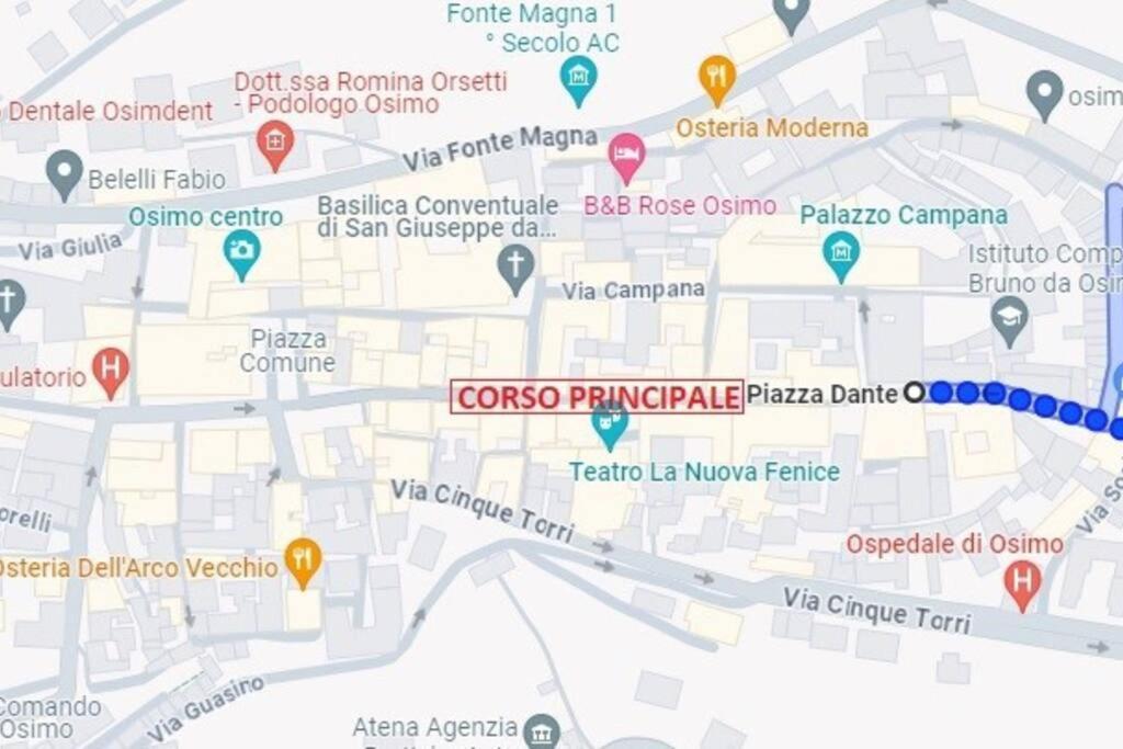 Osimo Nel Cuore Del Centro, Free Wi-Fi E Netflix Apartment Bagian luar foto
